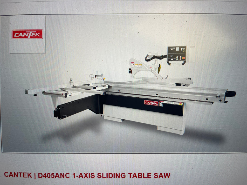 Cantek D405ANC 1-Axis Sliding Table Saw